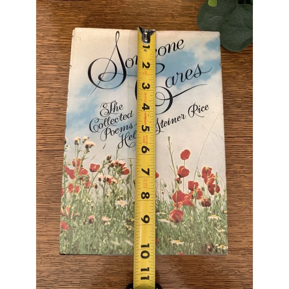 Someone Cares‎ Helen Steiner Rice 1972 1st Edition HC DJ Excellent Condition